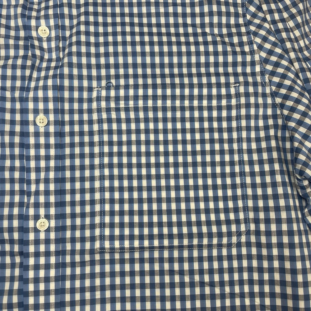 Rohan Fenland Mens Shirt XLarge Blue Plaid Check Button Up Long Sleeve UPF 40+ - Picture 4 of 9